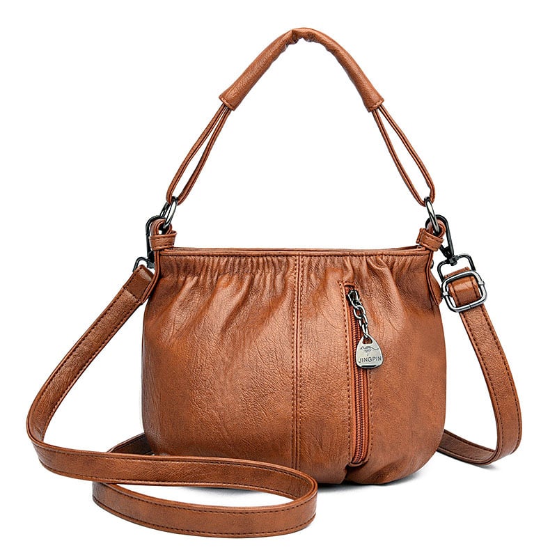 🔥On This Week Sale - 49% OFF🔥Soft Leather Large Capacity Crossbody Shoulder Bag, Vintage Handbags