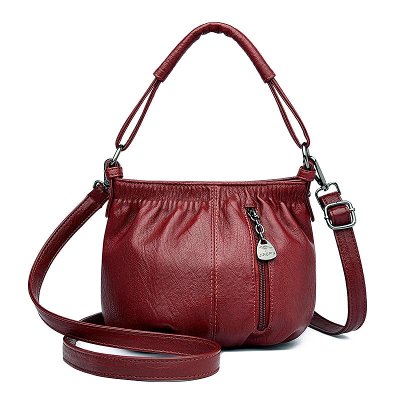 🔥On This Week Sale - 49% OFF🔥Soft Leather Large Capacity Crossbody Shoulder Bag, Vintage Handbags