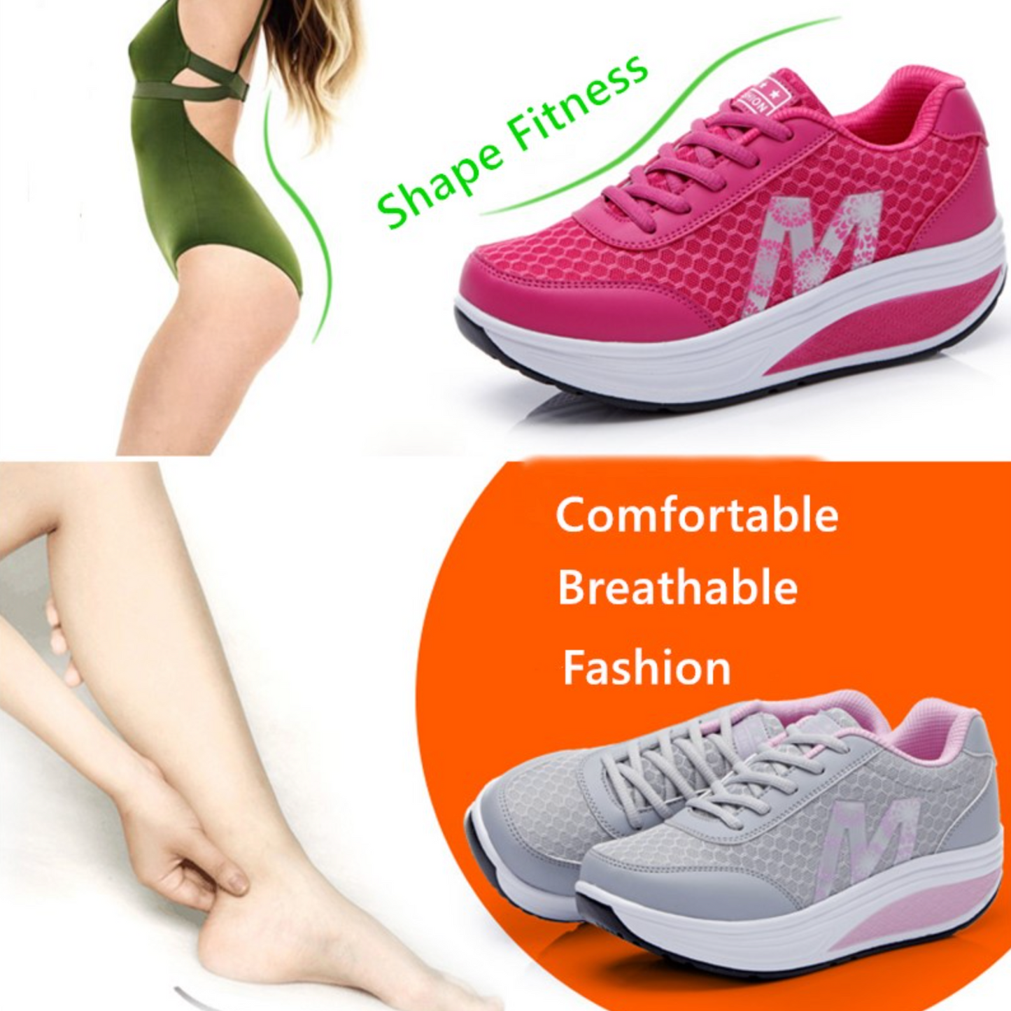 Women Orthopedic Corrector Running Walking Sneakers, Comfortable Working Shoes