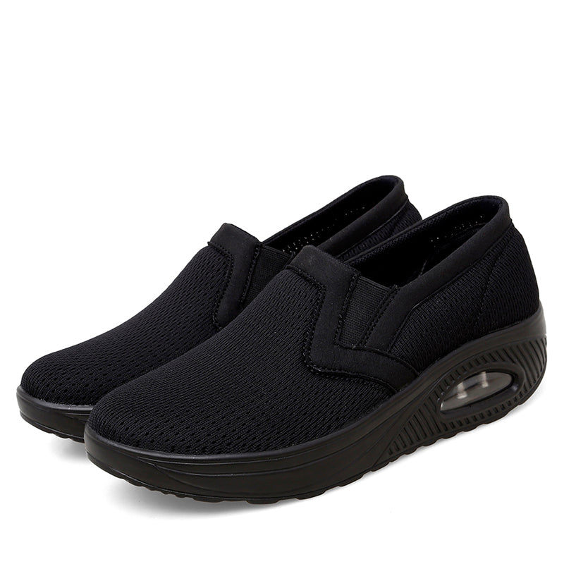 Premium Air Cushion Slip-On Orthopedic Diabetic Walking Shoes, Soft Comfortable Working Shoes